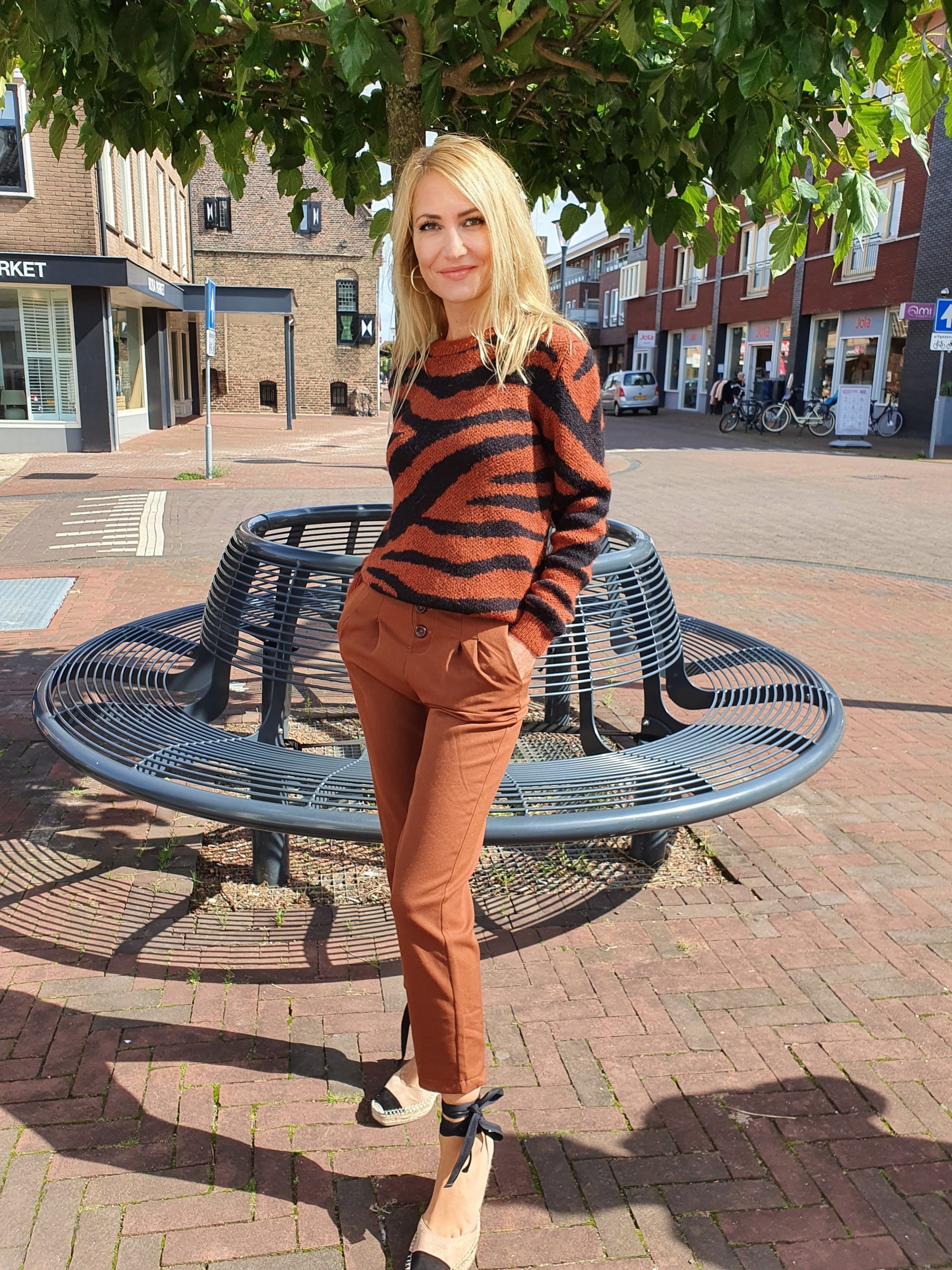 Broek - roestbruin - Guapa by BQ